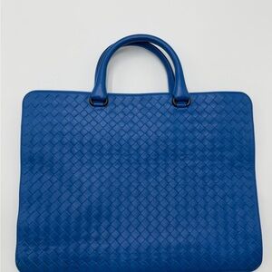 Bottega Veneta Intrecciato Leather Business Bag